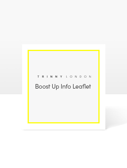 Boost Up Info Leaflet